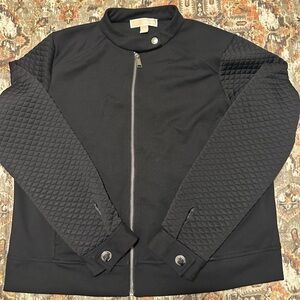 Michael Kors Black Moto Jacket